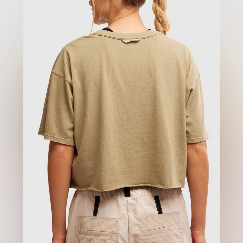 FP MOVEMENT Inspire Buti Logo Tee Sage NWT - Picture 8 of 13